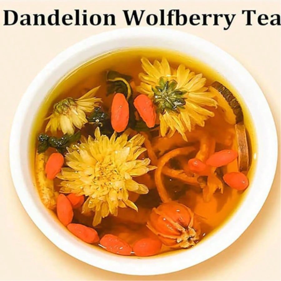Herbal Wellness Blend - Dandelion & Wolfberry Herbal Tea 50