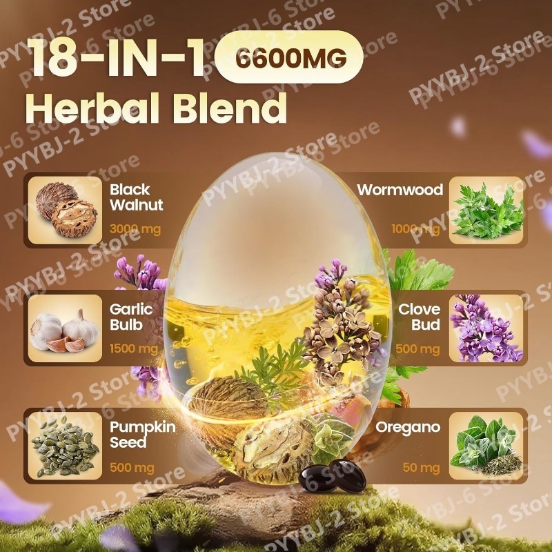 Wormwood Black Walnut Cloves S - Herbal Wellness Blend review and price