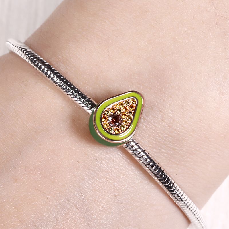 925 Sterling Silver Green Seri - Red Clover Flower review and price