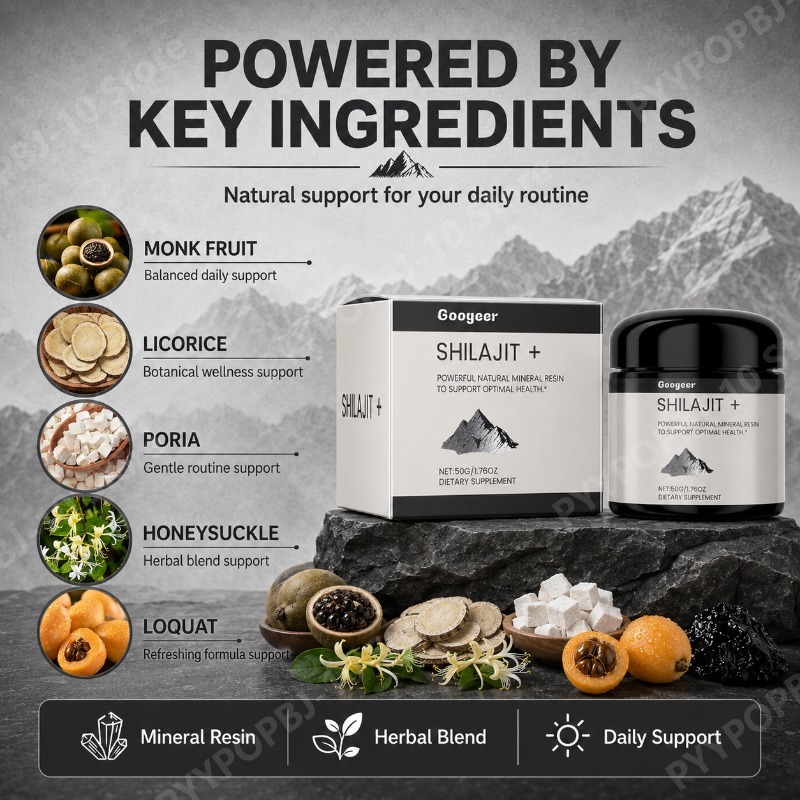 Shilajit+ Natural Mineral Resi - Herbal Wellness Blend review and price