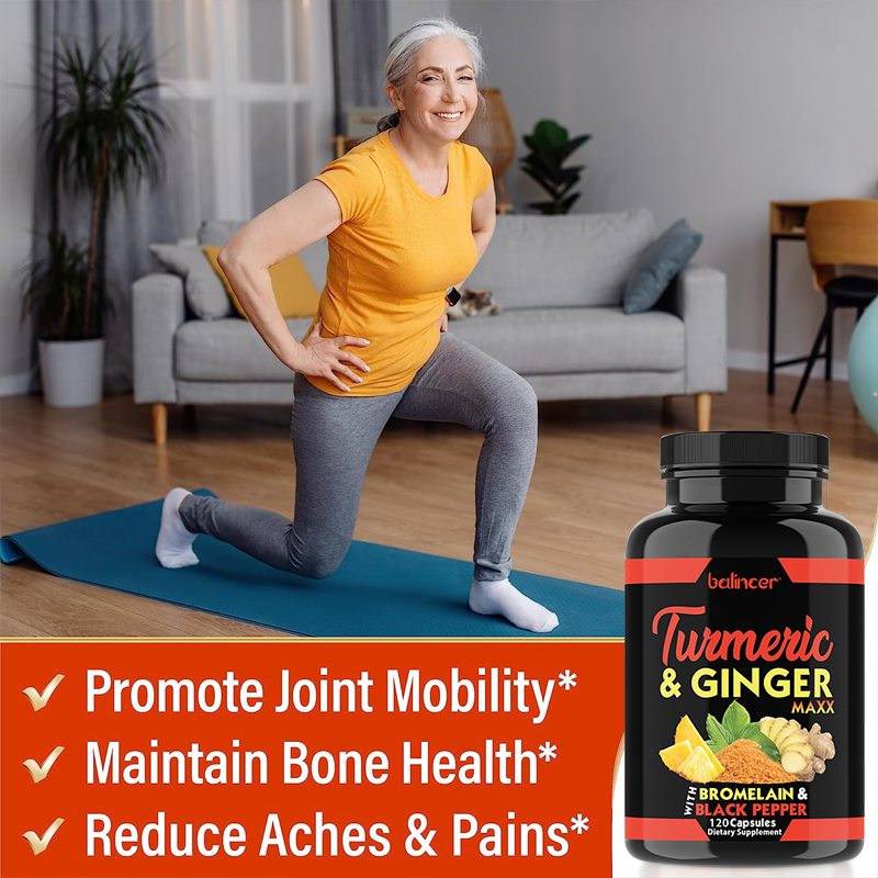 Turmeric Capsules with Bromela - Wellness Quercetin review and price