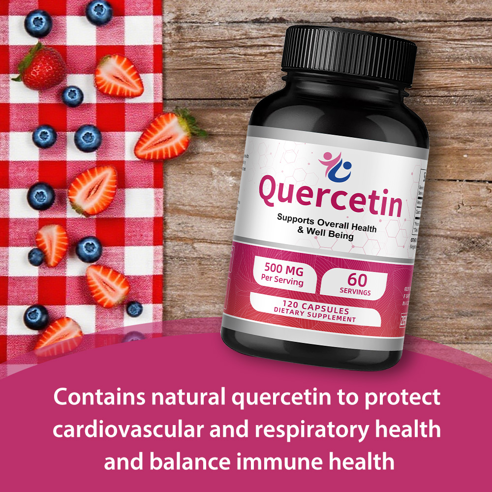 Quercetin 500mg Capsules, Anti - Wellness Quercetin review and price